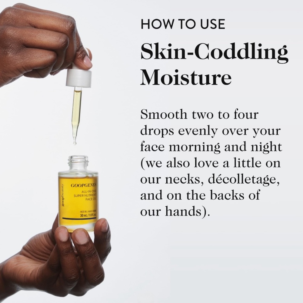 GOOPGENES ALL IN ONE SUPER NUTRIENT FACE OIL 30ml 1floz - Picture 3 of 13